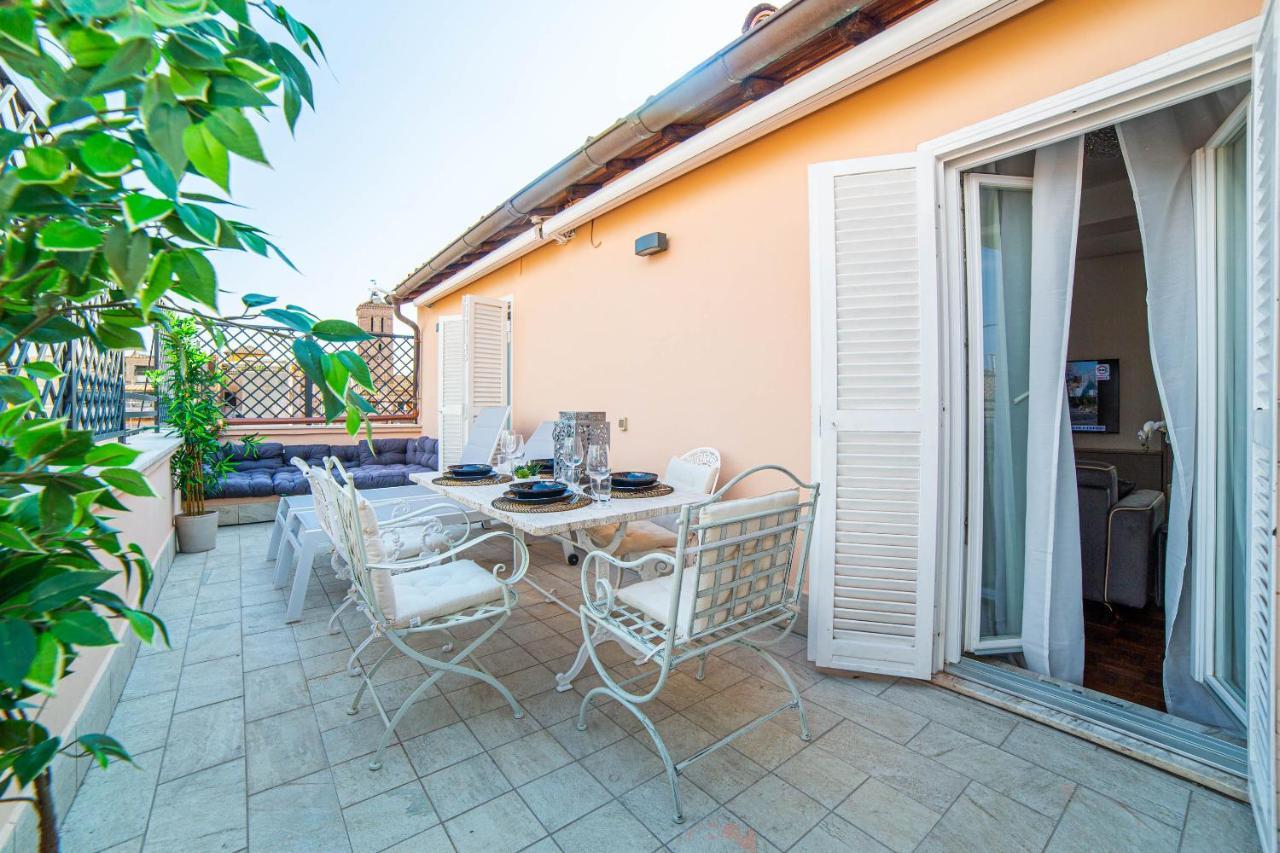 Luxury Top Floor In Trastevere ローマ エクステリア 写真