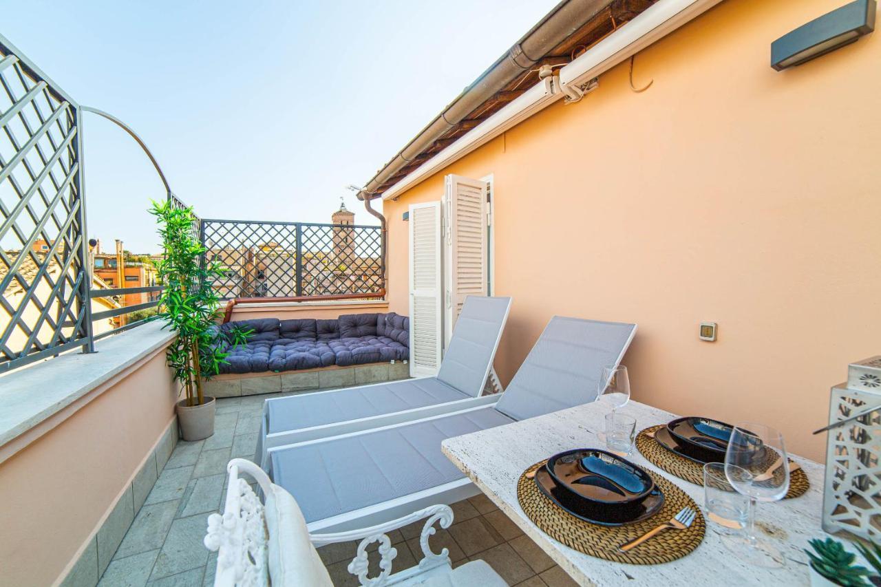 Luxury Top Floor In Trastevere ローマ エクステリア 写真