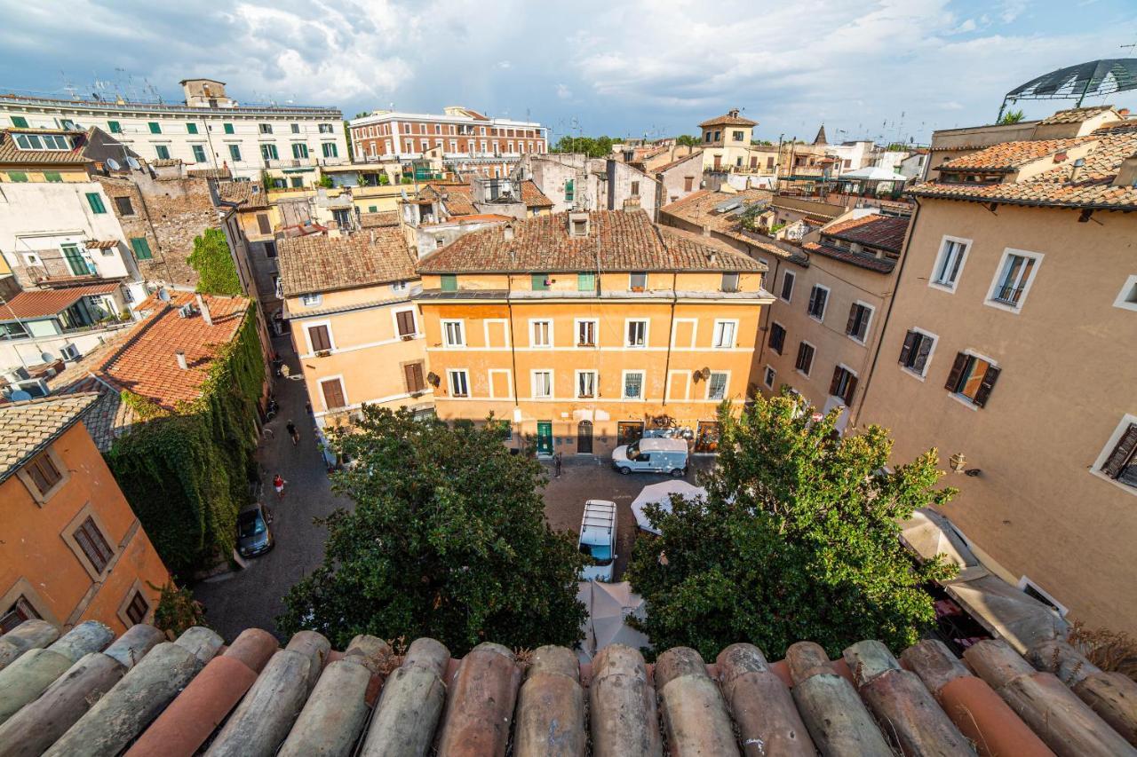 Luxury Top Floor In Trastevere ローマ エクステリア 写真